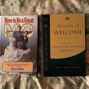 Words of Welcome & How to Be a Great MC - Public Speaking resources